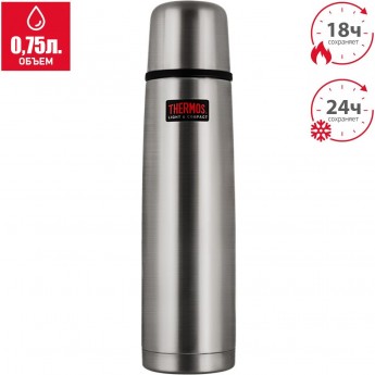 Термос для напитков THERMOS FBB-750 GR0.75L со стальной колбой
